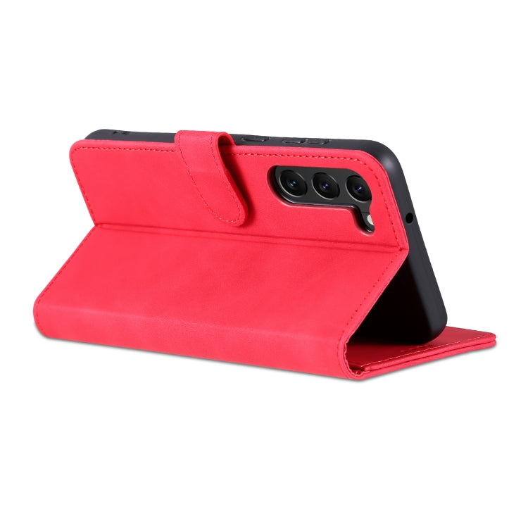 For Samsung Galaxy S23 5G AZNS Skin Feel Calf Texture Flip Leather Phone Case