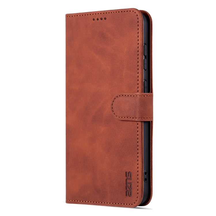 For Samsung Galaxy S23+ 5G AZNS Skin Feel Calf Texture Flip Leather Phone Case