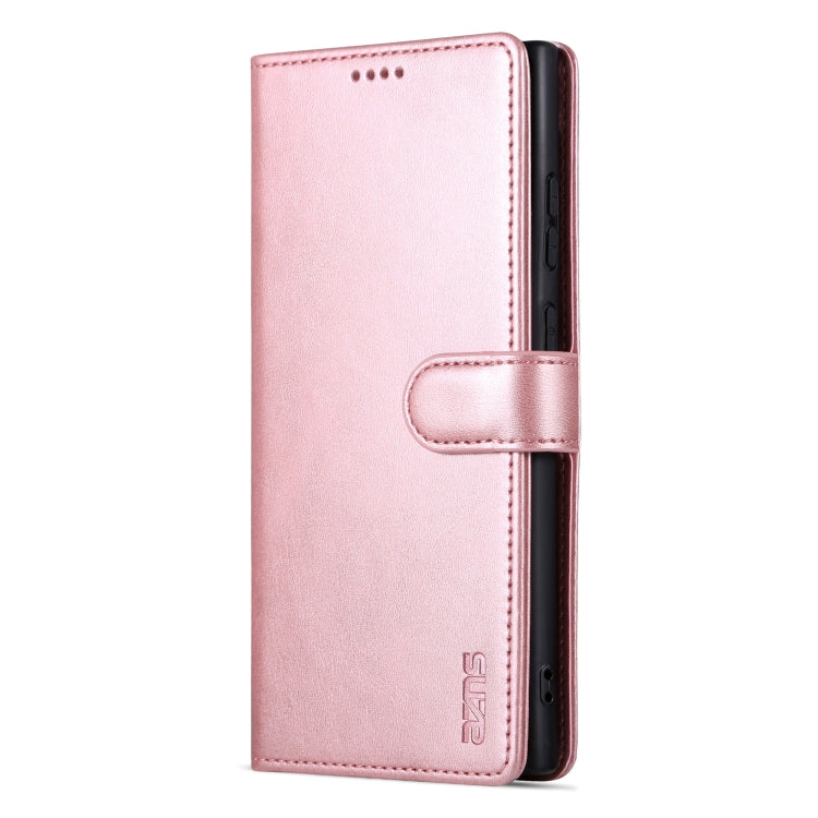 For Samsung Galaxy S23 Ultra 5G AZNS Skin Feel Calf Texture Flip Leather Phone Case