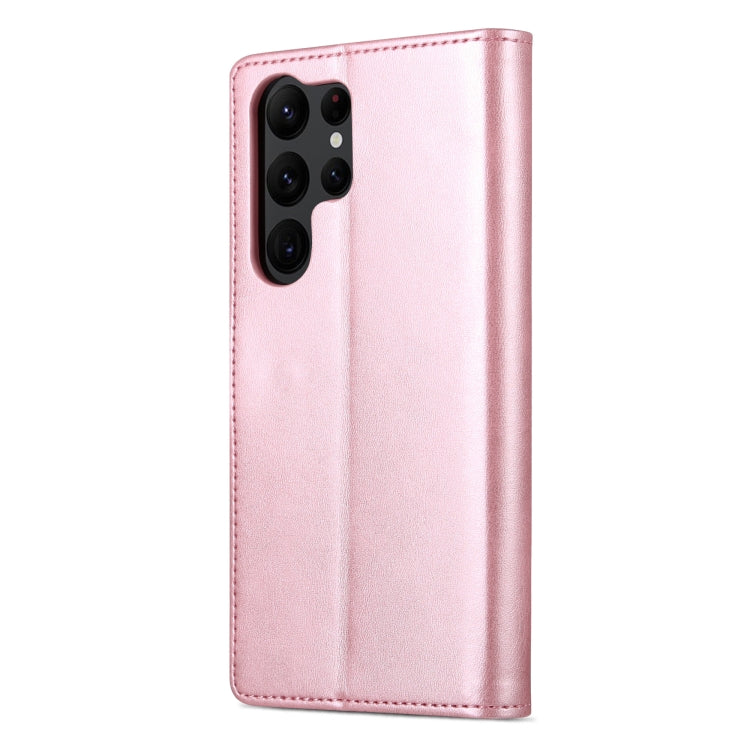 For Samsung Galaxy S23 Ultra 5G AZNS Skin Feel Calf Texture Flip Leather Phone Case