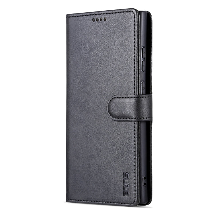 For Samsung Galaxy S23 Ultra 5G AZNS Skin Feel Calf Texture Flip Leather Phone Case