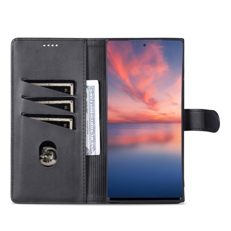For Samsung Galaxy S23 Ultra 5G AZNS Skin Feel Calf Texture Flip Leather Phone Case