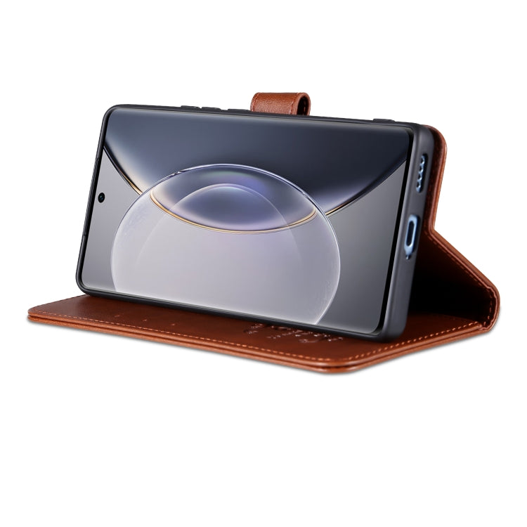 For vivo X90 AZNS Sheepskin Texture Flip Leather Phone Case