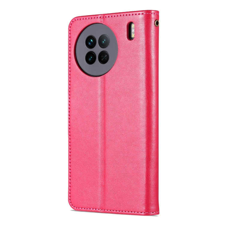 For vivo X90 AZNS Sheepskin Texture Flip Leather Phone Case