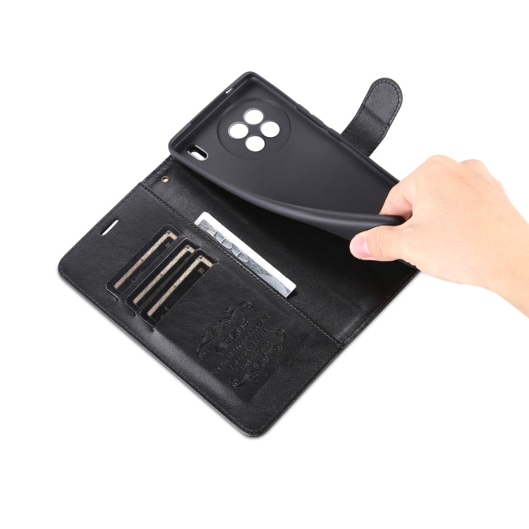 For vivo X90 AZNS Sheepskin Texture Flip Leather Phone Case