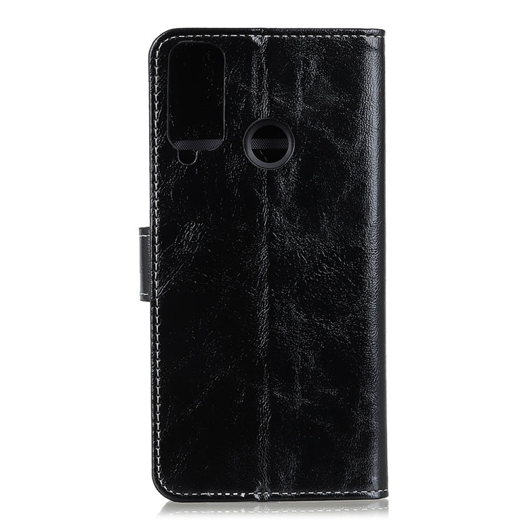 For Huawei Honor Play 4T Retro Crazy Horse Texture Horizontal Flip Leather Case with Holder & Card Slots & Photo Frame & Wallet