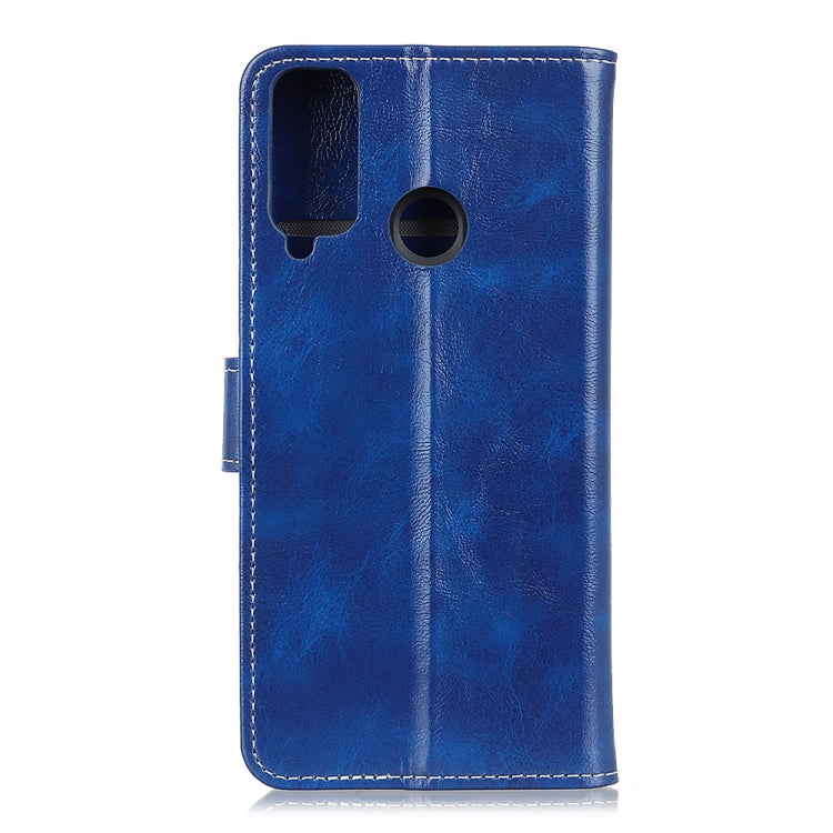 For Huawei Honor Play 4T Retro Crazy Horse Texture Horizontal Flip Leather Case with Holder & Card Slots & Photo Frame & Wallet
