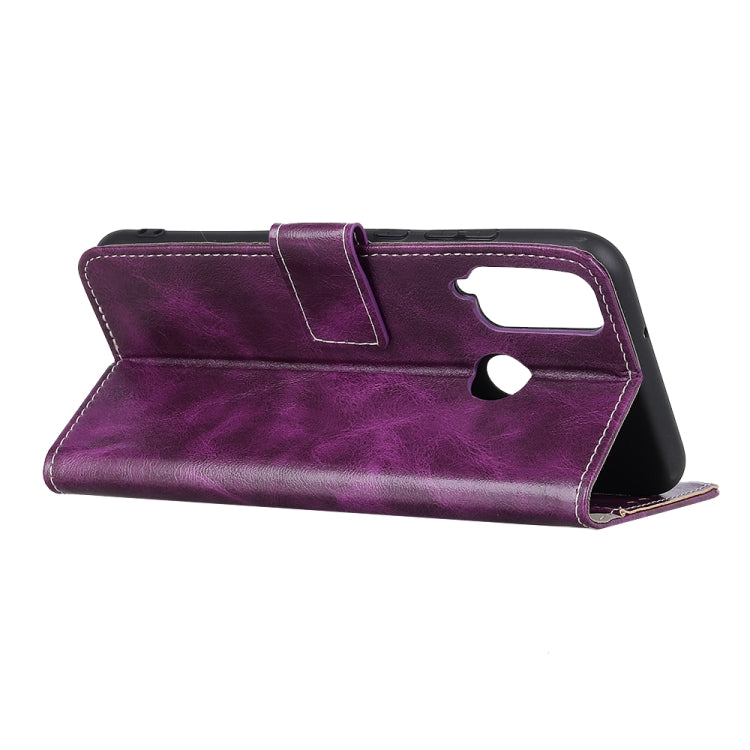 For Huawei Honor Play 4T Retro Crazy Horse Texture Horizontal Flip Leather Case with Holder & Card Slots & Photo Frame & Wallet