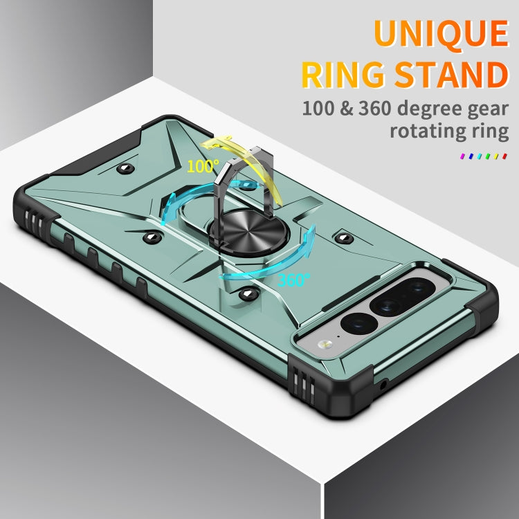 For Google Pixel 7 Pro 5G Ring Holder Phone Case