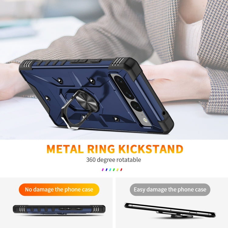 For Google Pixel 7 Pro 5G Ring Holder Phone Case