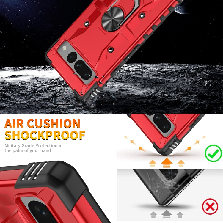 For Google Pixel 7 Pro 5G Ring Holder Phone Case