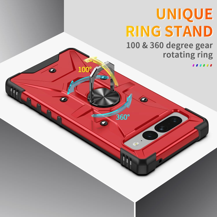 For Google Pixel 7 Pro 5G Ring Holder Phone Case
