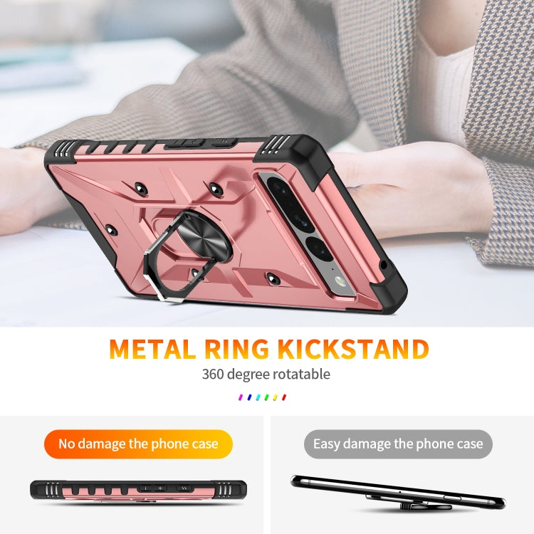 For Google Pixel 7 Pro 5G Ring Holder Phone Case