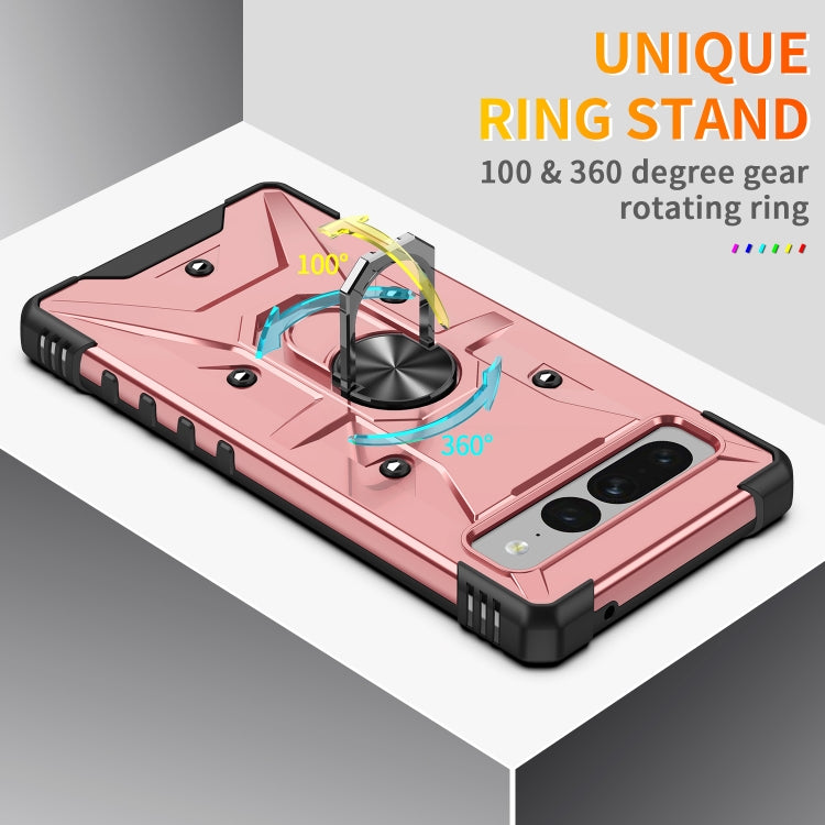 For Google Pixel 7 Pro 5G Ring Holder Phone Case