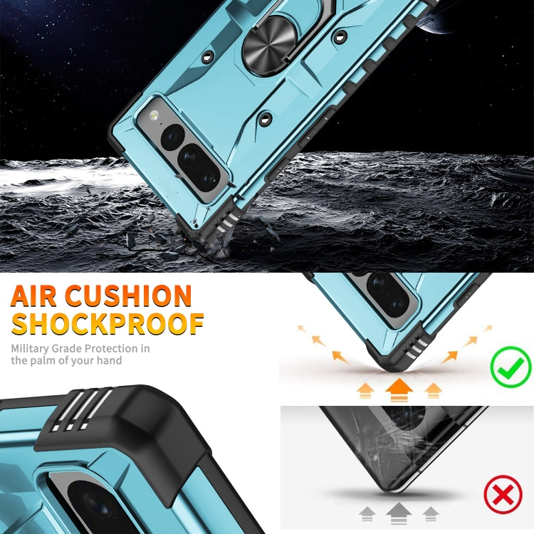 For Google Pixel 7 Pro 5G Ring Holder Phone Case