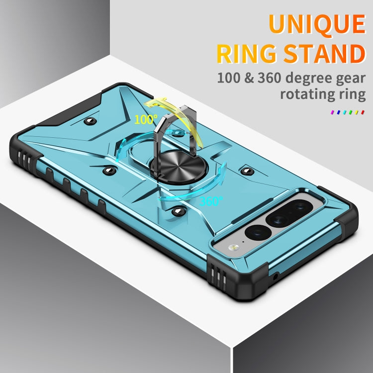 For Google Pixel 7 Pro 5G Ring Holder Phone Case