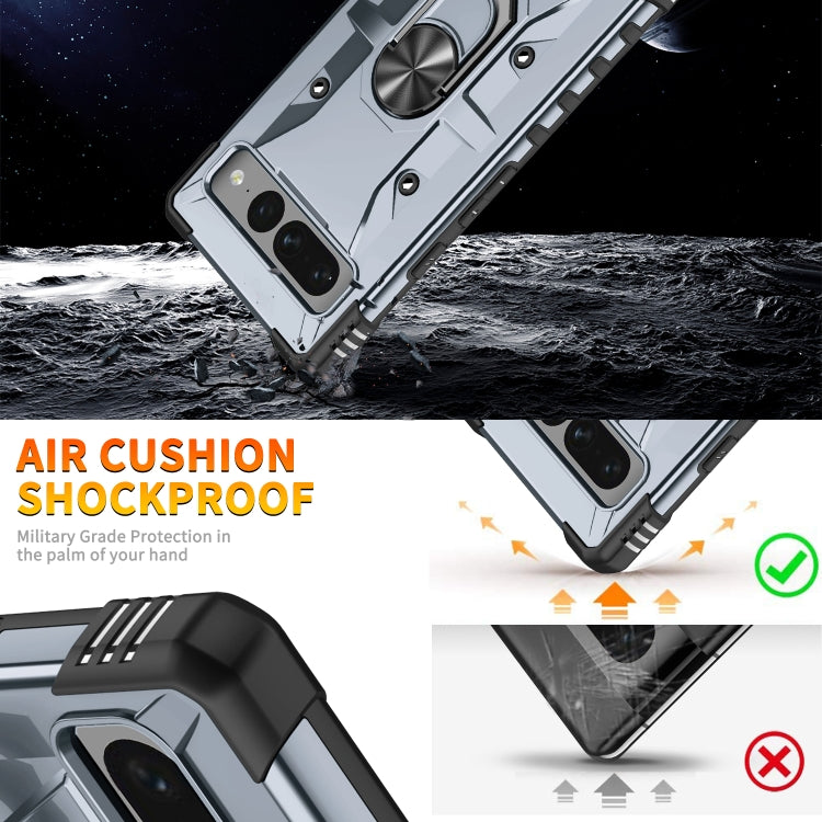 For Google Pixel 7 Pro 5G Ring Holder Phone Case