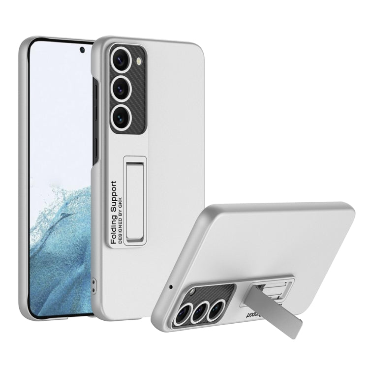 For Samsung Galaxy S23 5G GKK Ultra-thin Shockproof Phone Case with Holder
