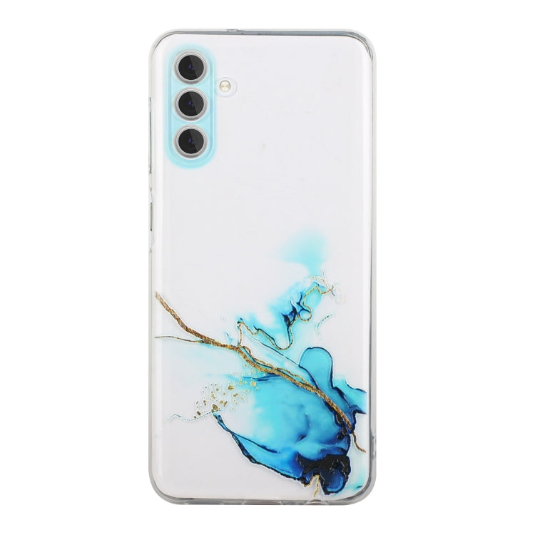 For Samsung Galaxy S23+ 5G Hollow Marble Pattern TPU Precise Hole Phone Protective Case