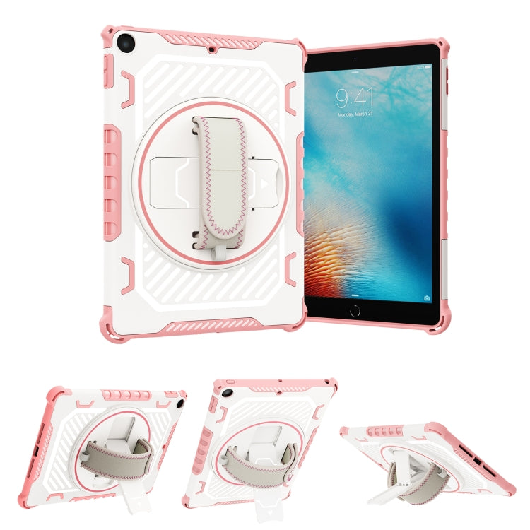 For iPad 9.7 2018/2017 Shockproof Tablet Case with Holder & Hand Strap