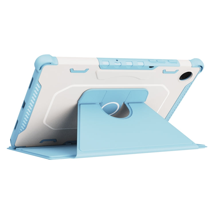For Samsung Galaxy Tab A8 10.5 2021 360 Degree Rotating Armored Smart Tablet Leather Case