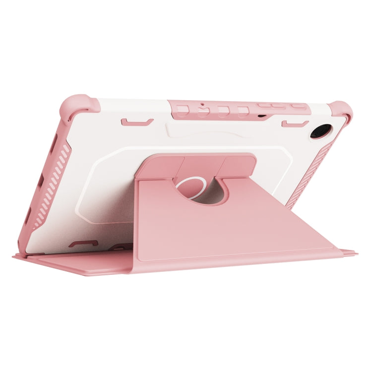 For Samsung Galaxy Tab A8 10.5 2021 360 Degree Rotating Armored Smart Tablet Leather Case