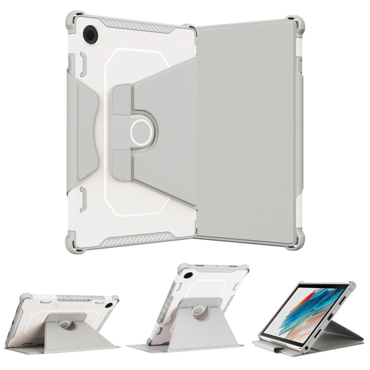 For Samsung Galaxy Tab A8 10.5 2021 360 Degree Rotating Armored Smart Tablet Leather Case