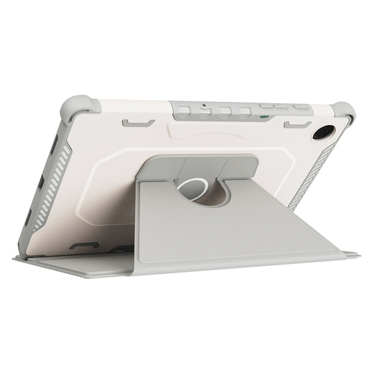 For Samsung Galaxy Tab A8 10.5 2021 360 Degree Rotating Armored Smart Tablet Leather Case