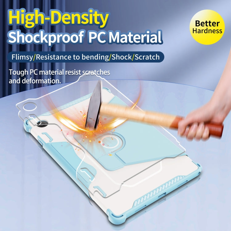 For Samsung Galaxy Tab A8 10.5 2021 360 Degree Rotating Armored Smart Tablet Leather Case