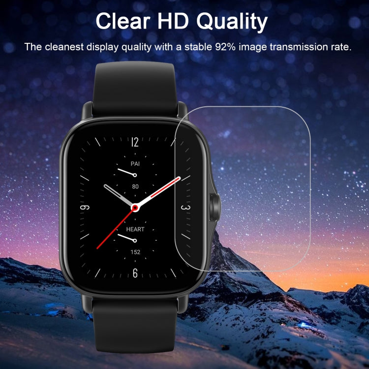 For Amazfit GTS 2E Smart Watch Tempered Glass Film Screen Protector