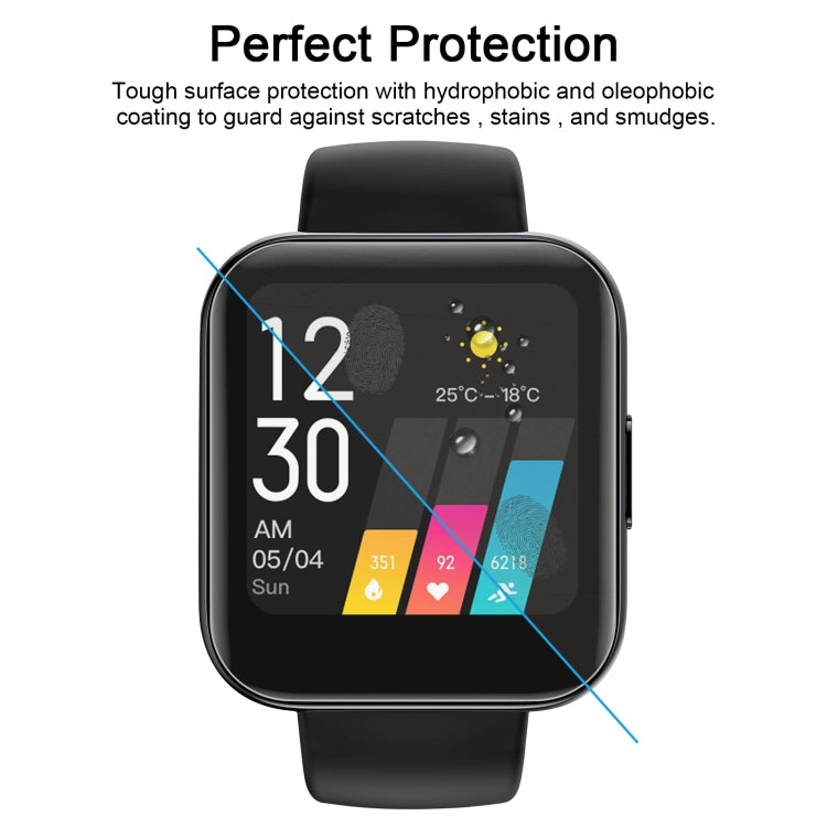 For Realme Watch Smart Watch Tempered Glass Film Screen Protector