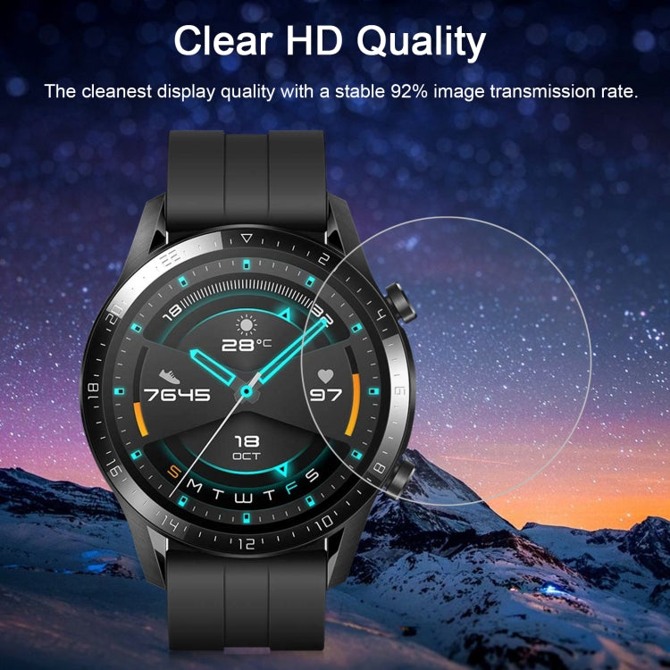 For Huawei Watch GT 2 Smart Watch Tempered Glass Film Screen Protector