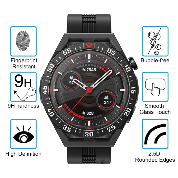 For Huawei Watch GT 3 SE Smart Watch Tempered Glass Film Screen Protector