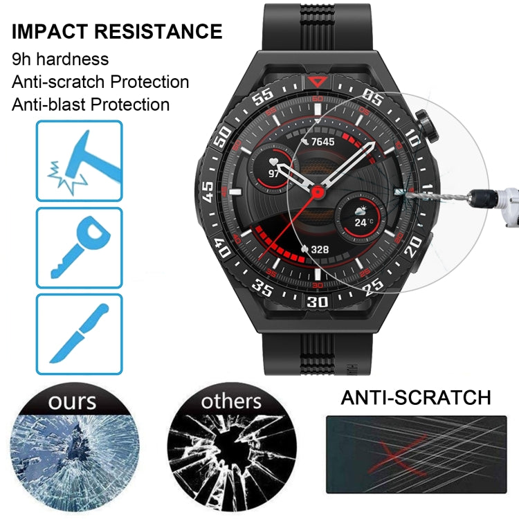 For Huawei Watch GT 3 SE Smart Watch Tempered Glass Film Screen Protector