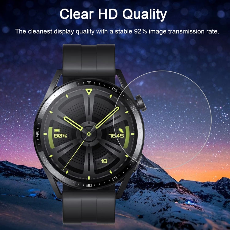 For Huawei Watch GT 3 Smart Watch Tempered Glass Film Screen Protector