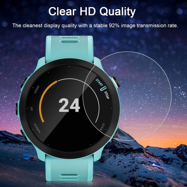 For Garmin Forerunner 158 Smart Watch Tempered Glass Film Screen Protector