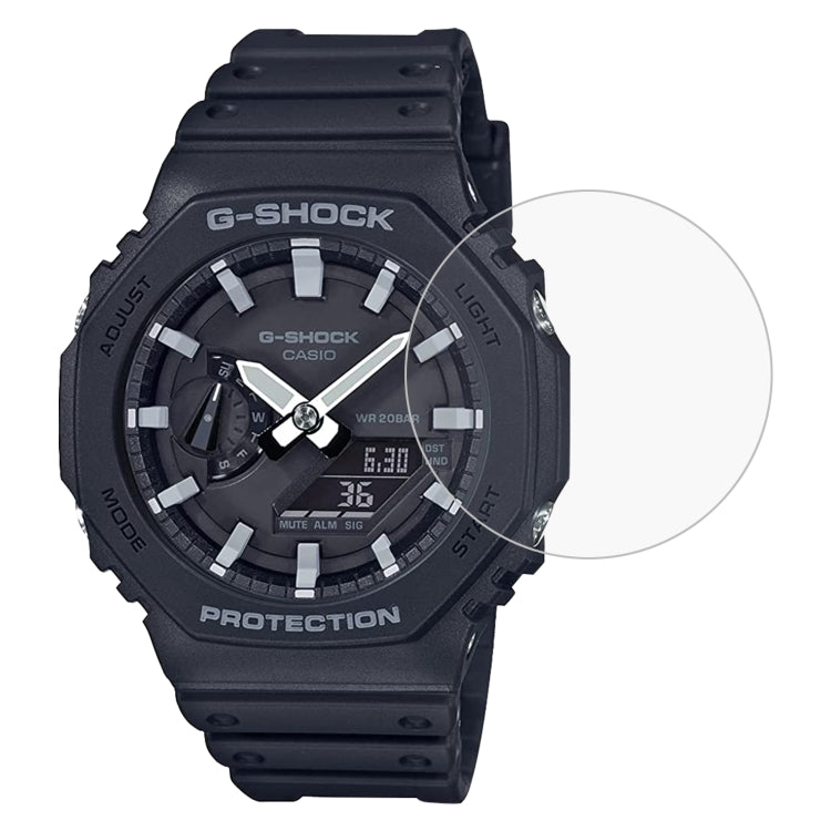 For Casio GA-2100 Smart Watch Tempered Glass Film Screen Protector