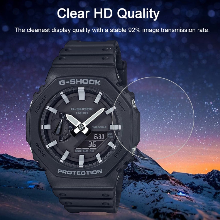 For Casio GA-2100 Smart Watch Tempered Glass Film Screen Protector