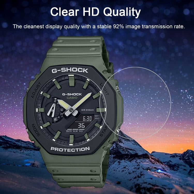 For Casio GA-2110 Smart Watch Tempered Glass Film Screen Protector