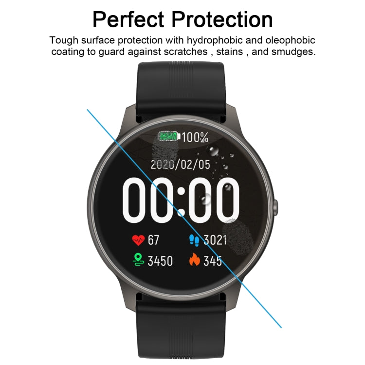 For luoneng LW11 Smart Watch Tempered Glass Film Screen Protector