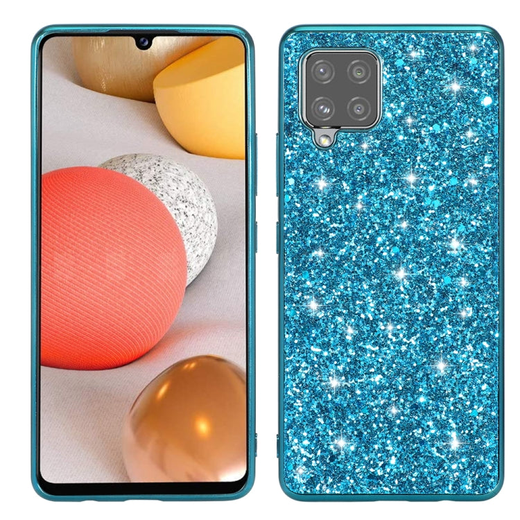 For Samsung Galaxy A12 5G Glitter Powder Shockproof TPU Phone Case