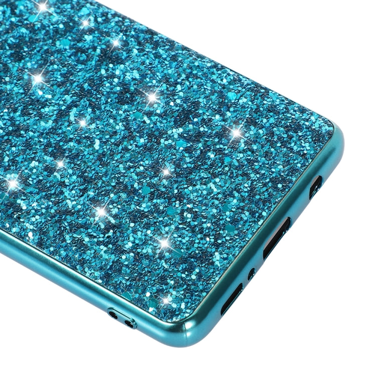 For Samsung Galaxy A12 5G Glitter Powder Shockproof TPU Phone Case
