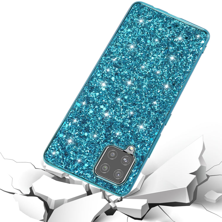 For Samsung Galaxy A12 5G Glitter Powder Shockproof TPU Phone Case