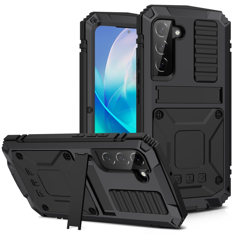 For Samsung Galaxy S23+ 5G R-JUST Life Waterproof Dustproof Shockproof Phone Case