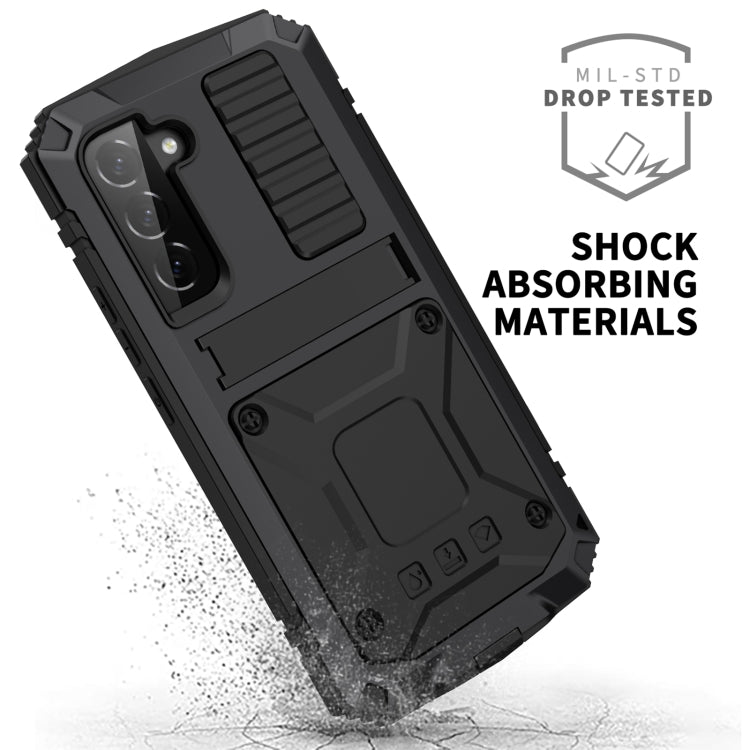 For Samsung Galaxy S23+ 5G R-JUST Life Waterproof Dustproof Shockproof Phone Case