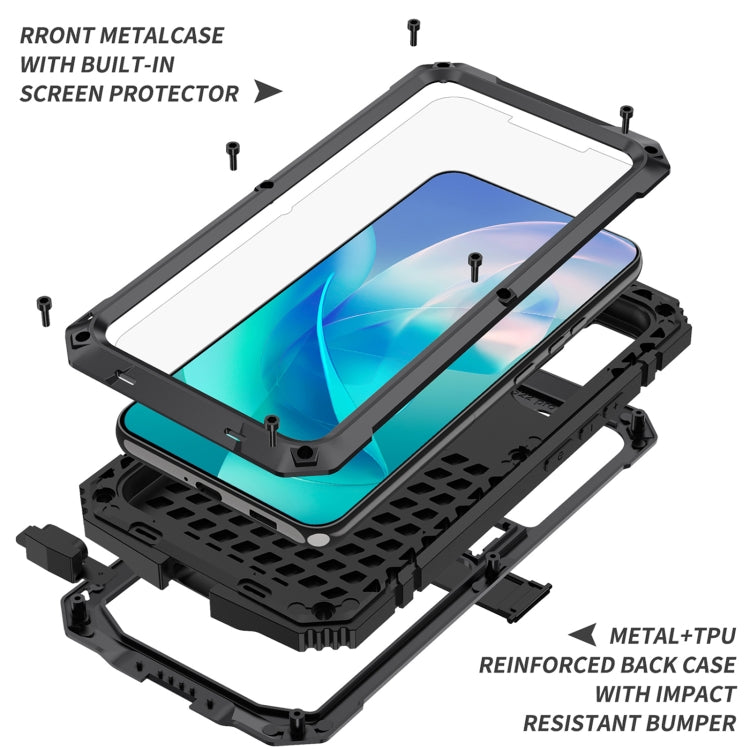 For Samsung Galaxy S23+ 5G R-JUST Life Waterproof Dustproof Shockproof Phone Case