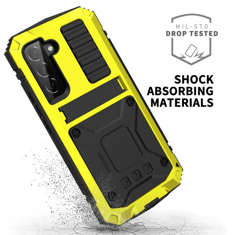 For Samsung Galaxy S23+ 5G R-JUST Life Waterproof Dustproof Shockproof Phone Case
