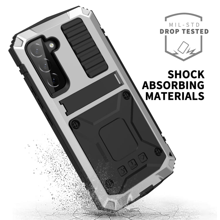 For Samsung Galaxy S23+ 5G R-JUST Life Waterproof Dustproof Shockproof Phone Case