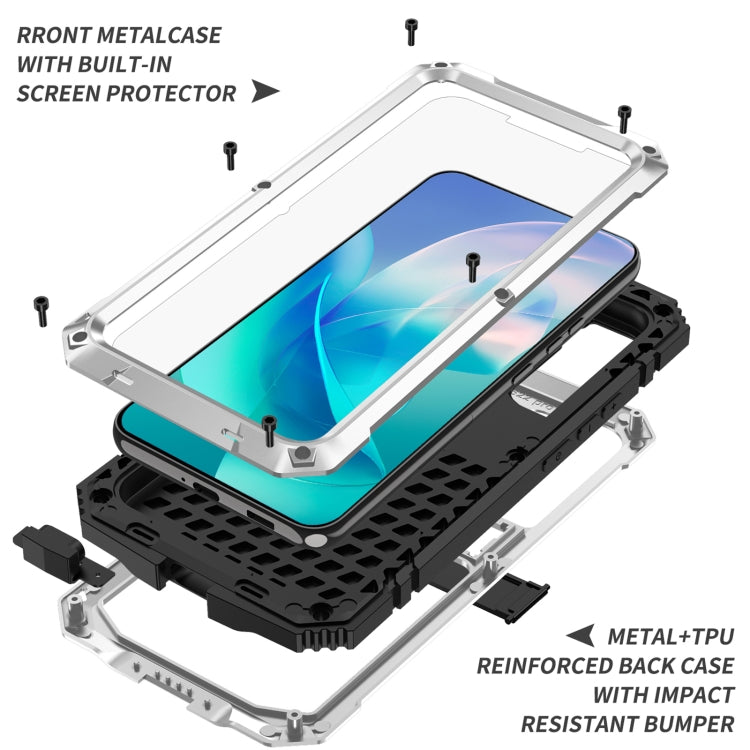 For Samsung Galaxy S23+ 5G R-JUST Life Waterproof Dustproof Shockproof Phone Case