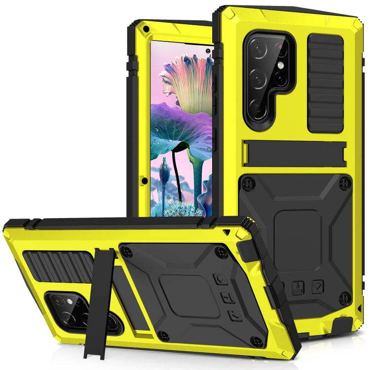 For Samsung Galaxy S23 Ultra 5G R-JUST Life Waterproof Dustproof Shockproof Phone Case